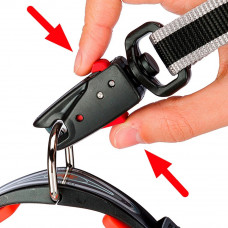 Повідець з автоматичним гачком для дресування собак Ferplast Daytona Matic G (Ферпласт Дайтона Матіс Джі)