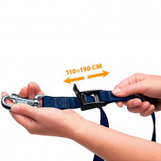 Повідок з нейлону для собак Ferplast Variant G (Ферпласт Варі) G20/190 - 20 mm x L 110 xD190 cm, Синій