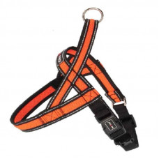 Шлея для собак з неопрену GimDog Alfresco Y (ДжимДог Алфреско У) 2.5*70 72-90 см, Жовтогарячий