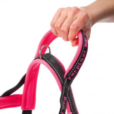 Нейлонова шлейка світловідбивна норвезького типу для собак Ferplast Sport Dog P (Ферпласт Спорт Дог П)