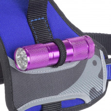 Нагрудна шлейка з високопрозорої нейлону Ferplast Hercules Р (Ферпласт Геркулес П) S - A: 39 тво 47 см - B: 50 he 60 см, Синій