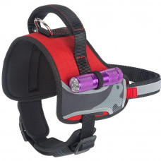 Нагрудна шлейка з високопрозорої нейлону Ferplast Hercules Р (Ферпласт Геркулес П) S - A: 39 тво 47 см - B: 50 rus 60 см 25 мм, Червоний