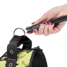 Нагрудна шлейка з високопрозорої нейлону Ferplast Hercules Р (Ферпласт Геркулес П) L - A: 54 ae 65 см - B: 64 he 81 см 40 мм, Воєнний