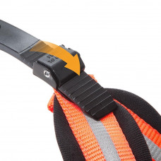 М'яка нагрудна шлейка для собак з мікрорегулюванням Ferplast Agila Reflex 5-9 (Ферпласт Агіла Рефлекс 5-9) 8 розмір - A = B 69 he 77 см 20 мм - max 30 кг, Оранжевий