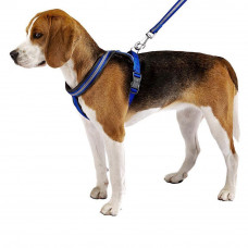 Світлий шлейк для собак з магнітною застібкою Ferplast Daytona P Cross (Ферпласт Дайтон П Кросс) SM: 54 ae 70 см 20 мм, Червоний