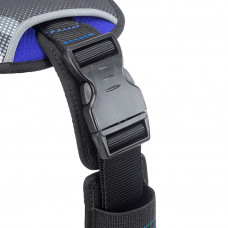 Нагрудная светоотражающая шлейка для собак из высокопрочного нейлона Ferplast Hercules Р (Ферпласт Геркулес П) XL - A: 57 ÷ 71 см - B: 80 ÷ 102 см 40 мм, Синий