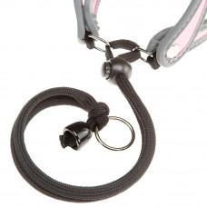 Нагрудна шлейка для собак зі шкірозамінника з еластичним шнурком Ferplast Agila 3 (Ферпласт Агіла 3) Рожевий