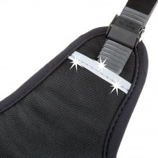 Нагрудна шлейка для собак з мікрорегулюванням Ferplast Errgotreking (Ферпласт Ерготрікинг) MEDIM - A: 37 menu 47 см - B: 55 menu 65 см - C: 50 hange 60 см - 25 см, Чорний