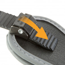 Нагрудна шлейка для собак зі шкірозамінника з еластичним шнурком Ferplast Agila 3 (Ферпласт Агіла 3) Чорний