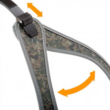 Нагрудна шлейка для собак з мікрорегулюванням Ferplast Agila Fashion (Ферпласт Агіла Фешн) A = B 69 ❖ 77 см - max 30 кг - 8 розмір, CAMMIE