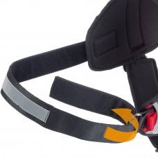 Нагрудна шлейка з високопрозорої нейлону Ferplast Hercules Р (Ферпласт Геркулес П) XL - A: 57 la 71 см - B: 80 que 102 см, червоний