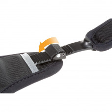 Нагрудна шлейка для собак з мікрорегулюванням Ferplast Errgotreking (Ферпласт Ерготрікинг) MEDIM - A: 37 menu 47 см - B: 55 menu 65 см - C: 50 hange 60 см - 25 см, Чорний