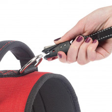 Нагрудна шлейка з високопрозорої нейлону Ferplast Hercules Р (Ферпласт Геркулес П) S - A: 39 тво 47 см - B: 50 rus 60 см 25 мм, Червоний