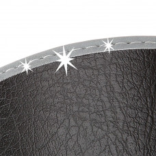 Нагрудна шлейка для собак зі шкірозамінника з еластичним шнурком Ferplast Agila 3 (Ферпласт Агіла 3) Чорний