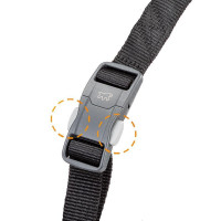 Світлопробивна шлейка для собак з магнітною застібкою Ferplast Daytona R Cros (Ферпласт Дайтона П Кросс) S - B: 47 ae 62 см 15 мм, Червоний