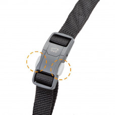 Світлий шлейк для собак з магнітною застібкою Ferplast Daytona P Cross (Ферпласт Дайтон П Кросс) SM: 54 ae 70 см 20 мм, Червоний