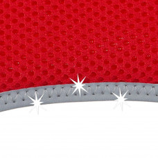 Тренірова нагрудна шлейка для собак з дихаючий нейлон Ferplast Nikita P (Ферпласт Никіта П) M - A: 30 et 43 см - B: 38 use 55 см 15 мм, Червоний