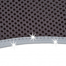 Тренірова нагрудна шлейка для собак з дихаючий нейлон Ferplast Nikita P (Ферпласт Никіта П) M - A: 30 ̄ 43 см - B: 38 use 55 см 15 мм, Чорний