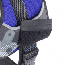 Нагрудна шлейка з високопрозорої нейлону Ferplast Hercules Р (Ферпласт Геркулес П) S - A: 39 тво 47 см - B: 50 he 60 см, Синій