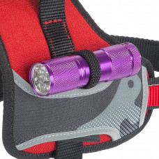 Нагрудна шлейка з високопрозорої нейлону Ferplast Hercules Р (Ферпласт Геркулес П) XS - A: 29 la 36 см - B: 42 ha 52 см 20 мм, Червоний