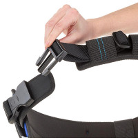 Нагрудная светоотражающая шлейка для собак из высокопрочного нейлона Ferplast Hercules Р (Ферпласт Геркулес П) XXL - A: 65 ÷ 75 см - B: 90 ÷ 110 см 40 мм, Черный