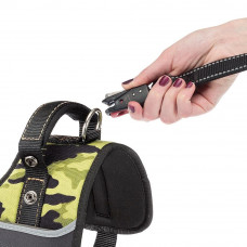 Нагрудна шлейка з високопрозорої нейлону Ferplast Hercules Р (Ферпласт Геркулес П) S - A: 39 тво 47 см - B: 50 he 60 смm, Воєнний