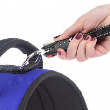 Нагрудна шлейка з високопрозорої нейлону Ferplast Hercules Р (Ферпласт Геркулес П) L - A: 54 ae 65 см - B: 64 he 81 см 40 мм, Синій