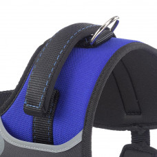 Нагрудна шлейка з високопрозорої нейлону Ferplast Hercules Р (Ферпласт Геркулес П) S - A: 39 тво 47 см - B: 50 he 60 см, Синій