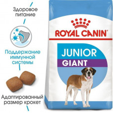 Royal Canin Giant Junior (Роял Канін Джаїнт Джуніор) сухий корм для цуценят гігантських порід від 8 місяців