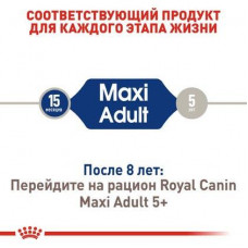 Royal Canin Maxi Adult (Рояв Канін Максі Едалт) сухий корм для дорослих собак великих порід 15 кілограмів.