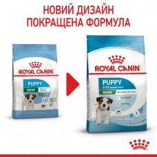 Роуал Canin Mini Puppy (Рояв Канін Міні Паппі) сухий корм для цуценят маленьких порід 4 кілограмів.