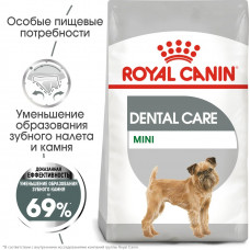 Royal Canin Mini Dental Care (Роял Канін Міні Дентал Кер) сухий корм для собак до 10 кг від зубного каменю