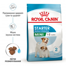 Royal Canin Mini Starter (Рояв Канін Міні Стартер Мазер Бебідог) корм для вагітних і годують собак до 10 кілограмів 1 кілограм.