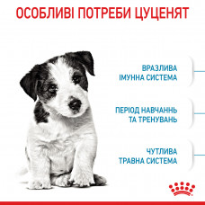 Роуал Canin Mini Puppy (Рояв Канін Міні Паппі) сухий корм для цуценят маленьких порід 4 кілограмів.