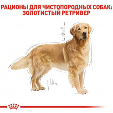 Royal Canin Golden Retriever Adult (Роя Кані Ґольден Ретрівер Едалт) корм для дорослого золотистого ретривера 3 кг.