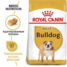 Royal Canin Bulldog Adult (Роял Канін Бульдог Едалт) сухий корм для англійських бульдогів від 12 місяців 12 кг