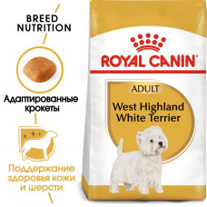 Royal Canin West Highland White Terrier Adult (Рояв Канін Вест Гайленд Уайт Тер’єр Едалт) корм для собак 3 кг.
