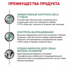 Royal Canin Satiety Weight Management Small Dog (Роял Канін Сетаїті Смол Дог) корм для контролю ваги 1.5 кг.