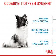 Royal Canin X-Small Puppy (Рояв Канін Ікс-смол Паппі) сухий корм для цуценят дуже дрібних порід 1.5 кг.