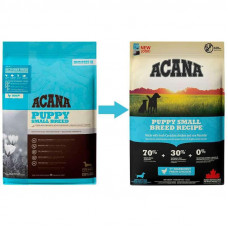 Acana Puppy Small Breed Recipe (Акана Паппи Смал Брид Рецип) сухой корм для щенков малых пород 2 кг
