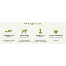 Acana  Grass-Fed Lamb Recipe (Акана Гресс-Фед Ламб) сухой корм для собак всех пород 6 кг.