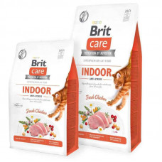 Brit Care Cat Grain Free Indoor Anti stress (Брит Кеа Анти Стрес) сухий беззерновий корм для домашніх котів
