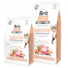 Brit Care Grain Free Sensitive (Брит Кеа Сенситив) беззерновий корм для котів із чутливим травленням