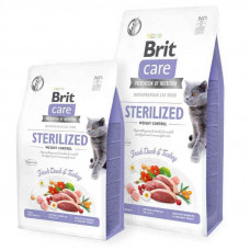 Brit Care Cat GF Sterilized Weight Control (Брит Кеа Стерилізед) корм для стерилізованих котів контроль ваги