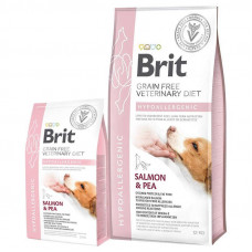 Brit Veterinary Diet Hypoallergenic (Брит Ветеринарі Гіпоалергенник) беззерновий корм для собак у разі алергії