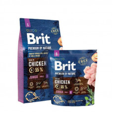 Brit Premium by Nature JUNIOR S (Брит Преміум Нечурал Джуніор С) корм для цуценят дрібних порід від 1 до 12 міс.