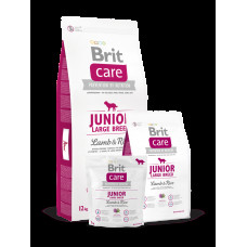 Brit Care Junior Large Breed Lamb Rice (Брит Кеа Джуніор) сухий корм для молодих великих собак у разі алергії