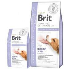 Brit Veterinary Diet Gastinal(Брит Ветеринар Діет Гастроінтенсал) беззерновий корм для собак для ЖКТ 12 кілограмів.