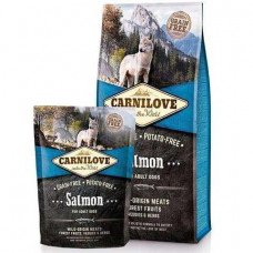 Carnilove Salmon for Adult Dogs (Карнилав Лосось Эдалт) сухой беззерновой корм для взрослых собак всех пород