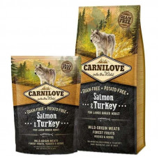 Carnilove Salmon & Turkey Large Breed Adult Dogs (Карнилав Лосось Индейка) беззерновой корм для крупных собак